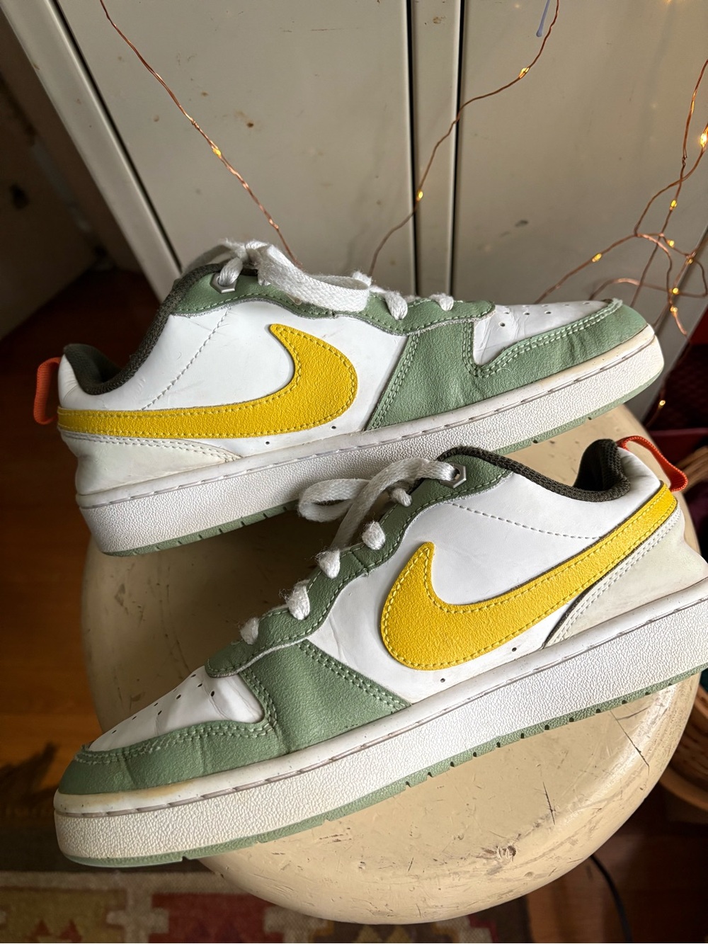 Nike Kids Grade School Court Borough Low Recraft Shoes FV3648-171 Size US 6 - Picture 3 of 16